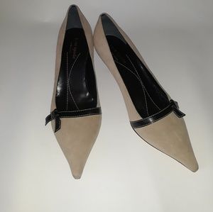 KATE SPADE suede pointed heels